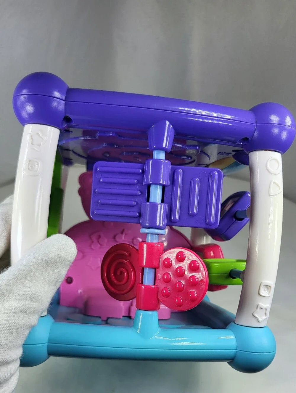 V-Tech Busy Learners Activity Cube - Purple Multi-Activity Learning Toy